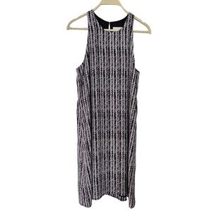 Amour Vert silk dress sleeveless print size small‎